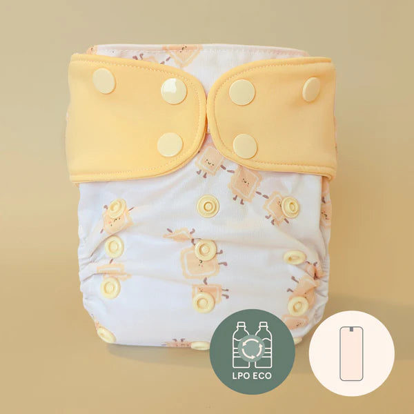 Mini Newborn Cloth Diaper - Ravioli
